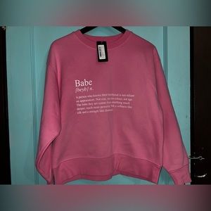 Silver Icing sweatshirt